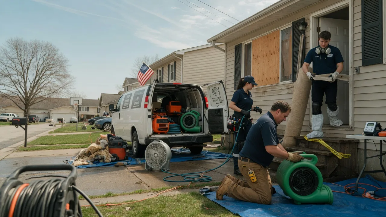 Water Damage Restoration in Ingalls, MI near me